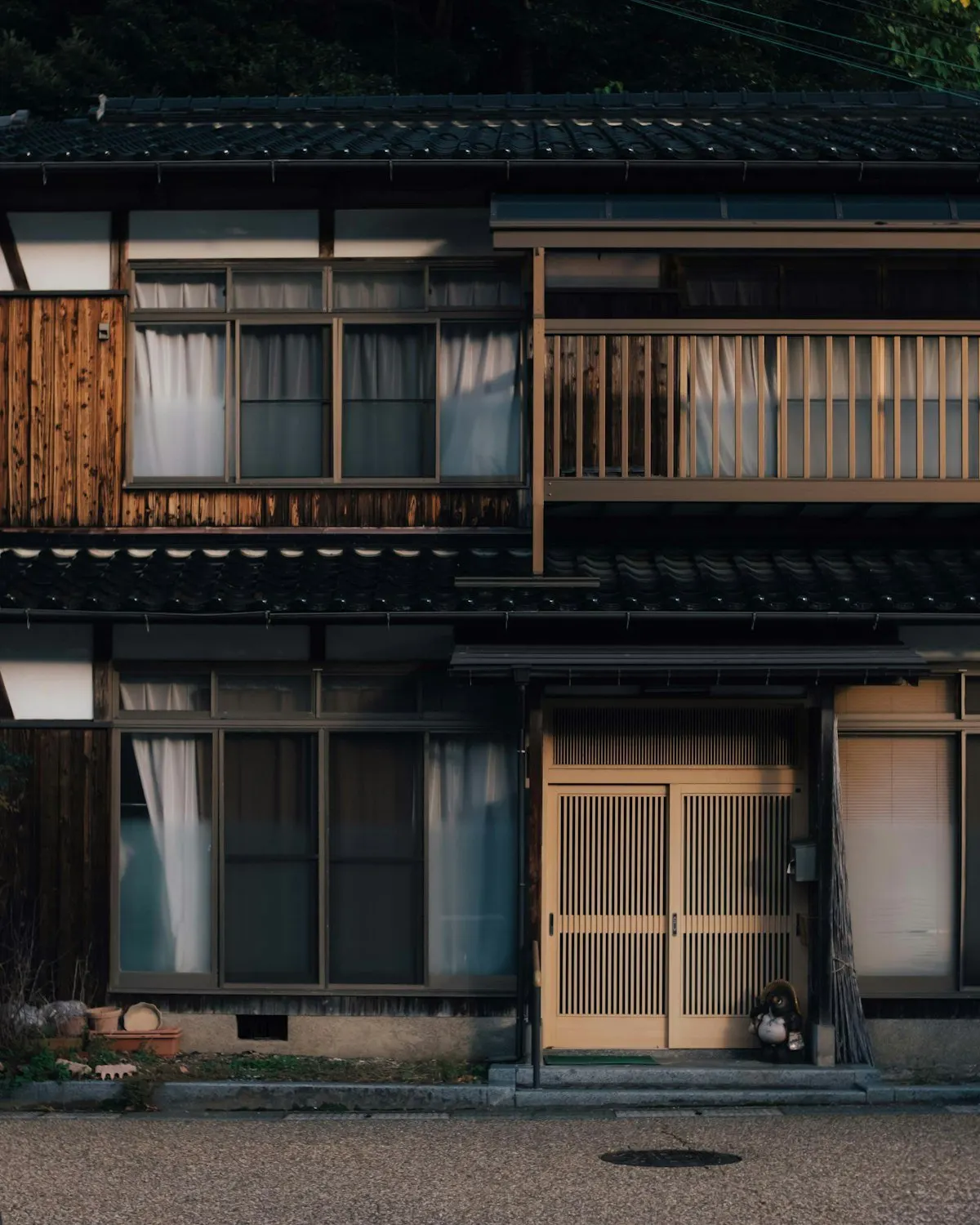 木造町家の外観
