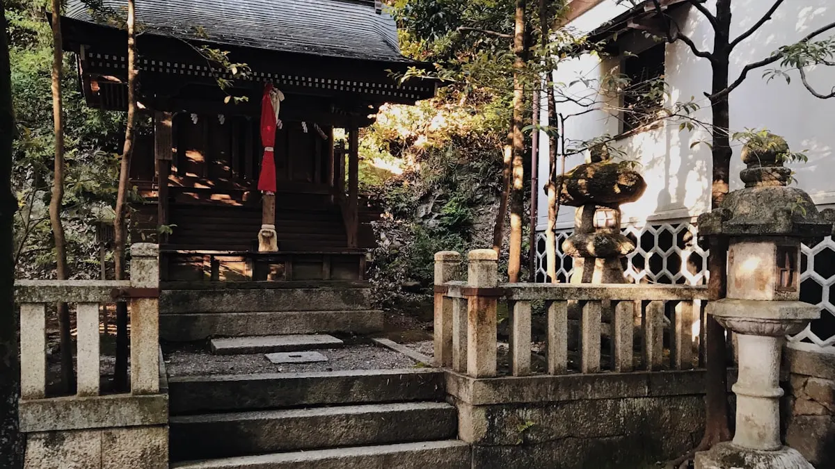 近江八幡の社寺と町並み